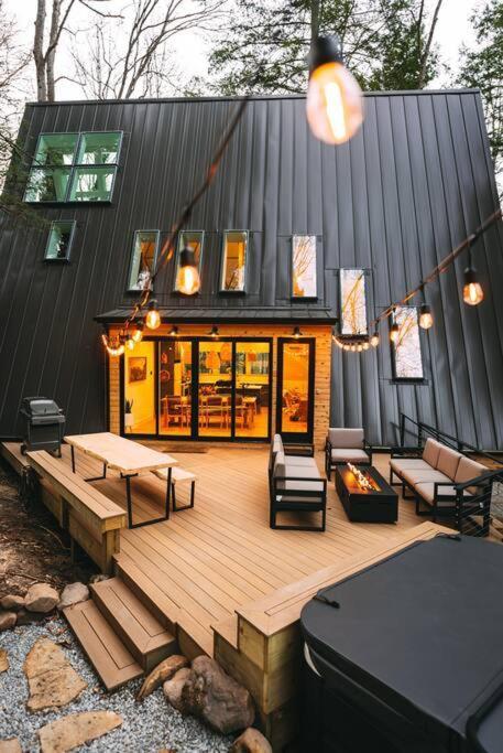 Dunlap Hollow A-Frame Rockbridge Εξωτερικό φωτογραφία