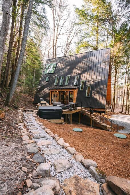 Dunlap Hollow A-Frame Rockbridge Εξωτερικό φωτογραφία