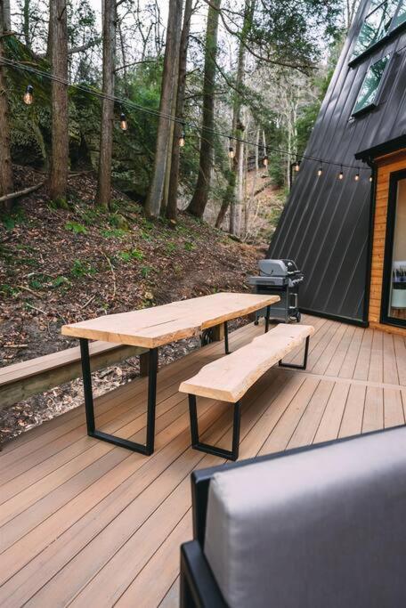 Dunlap Hollow A-Frame Rockbridge Εξωτερικό φωτογραφία