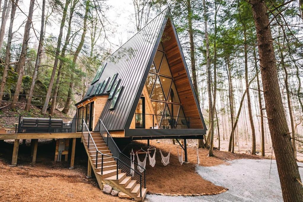 Dunlap Hollow A-Frame Rockbridge Εξωτερικό φωτογραφία