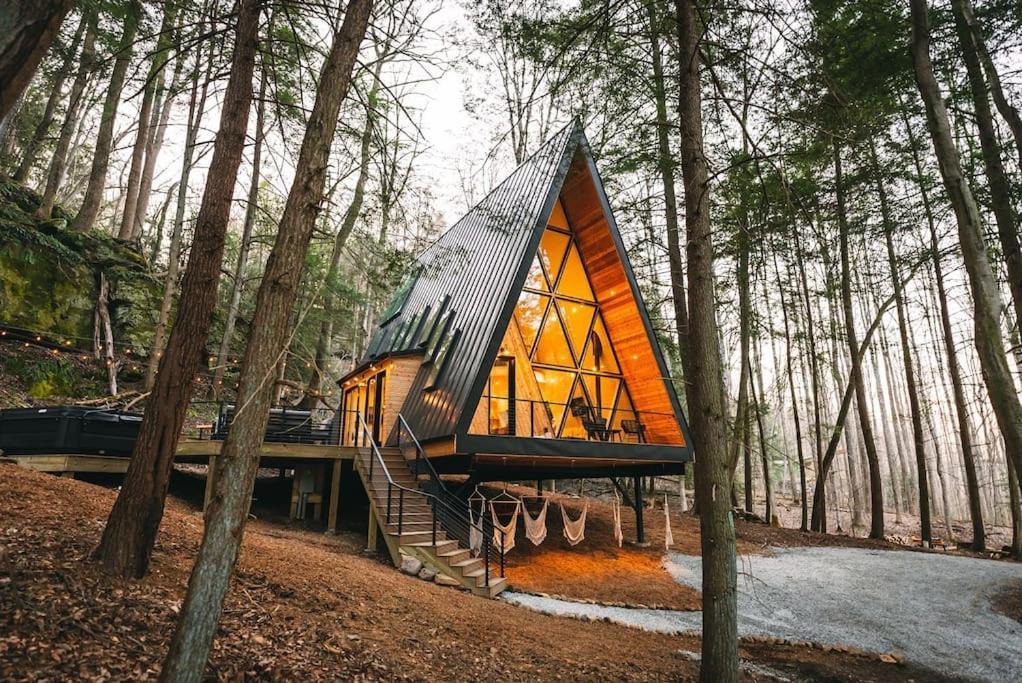 Dunlap Hollow A-Frame Rockbridge Εξωτερικό φωτογραφία